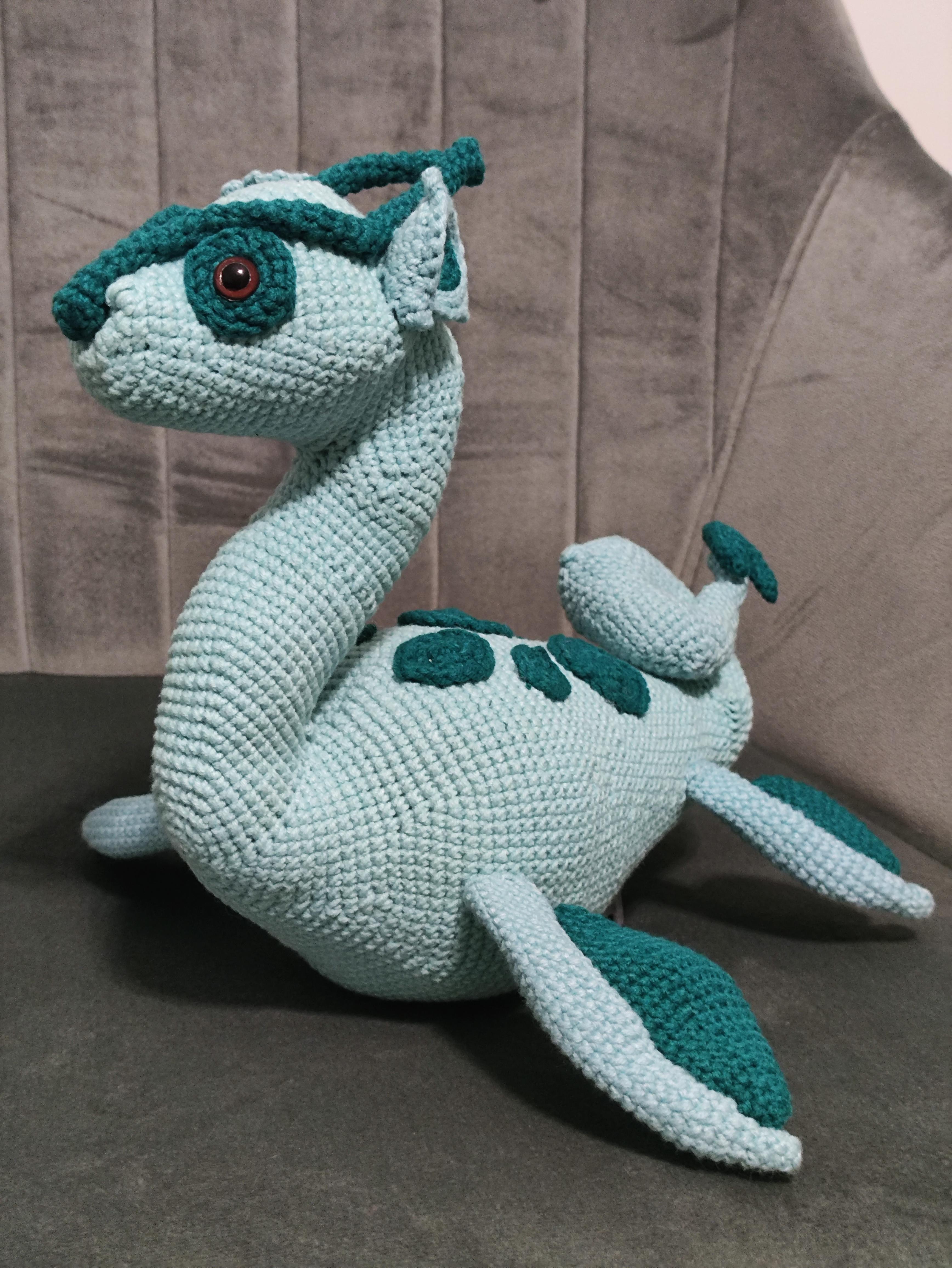 Amigurumi.com - Creations - Nessie the Loch Ness Monster from Unicorns ...