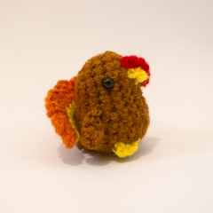 Tiny Tom Turkey amigurumi pattern by 