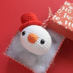 Snowman Ornament  amigurumi pattern by 