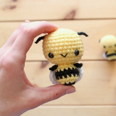 Burt the Baby Honey Bee amigurumi pattern by unknown