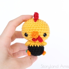 Cooper the Little Rooster amigurumi pattern by unknown