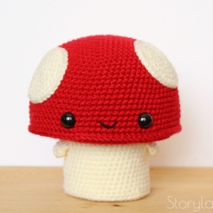 Cuddle-Sized Aidan the Mushroom amigurumi pattern by unknown