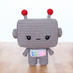 Cuddle-Sized Beep and Boop the Robot Twins amigurumi pattern by unknown