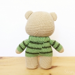 Edmond the Cozy Teddy Bear amigurumi pattern by unknown