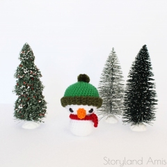 Roly the Baby Snowman amigurumi pattern by unknown