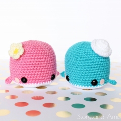 Wendy and Wyatt the Whales amigurumi pattern by unknown