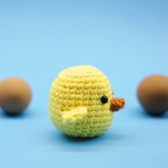 Easter Chick amigurumi pattern by unknown