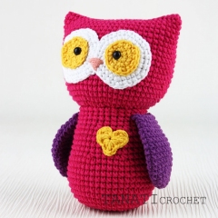 Cute owl amigurumi pattern by 