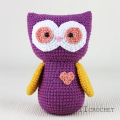 Cute owl amigurumi pattern by 