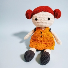 Autumn the Little Doll amigurumi pattern by unknown