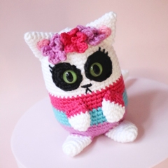 Diana the Cat (day of the dead) amigurumi pattern by unknown