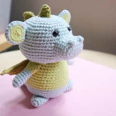 Dougie the Dragon amigurumi pattern by unknown