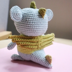 Dougie the Dragon amigurumi pattern by unknown