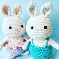 Frankie the Rabbit amigurumi pattern by unknown