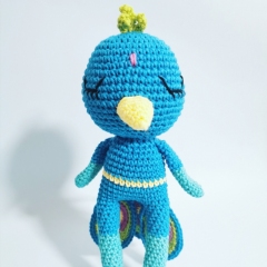 Liya the Indian Peacock amigurumi pattern by unknown