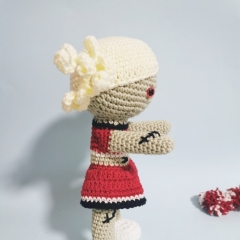 Susie the Zombie Doll amigurumi pattern by unknown