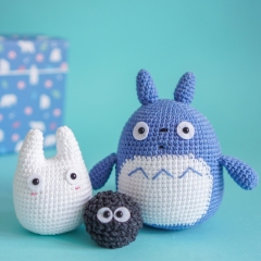 Totoro Chibi amigurumi pattern by unknown