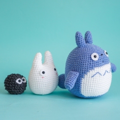 Totoro Chibi amigurumi pattern by unknown