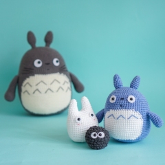 Totoro Chibi amigurumi pattern by unknown