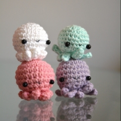 Tiny Octopus amigurumi pattern by unknown