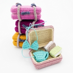 Suitcases amigurumi pattern by 