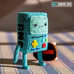 BMO (Adventure time) by AradiyaToys amigurumi pattern by 
