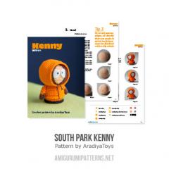 South park Kenny amigurumi pattern by 