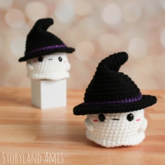 Scout the Baby Ghost amigurumi pattern by Storyland Amis