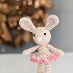 Little ballerina bunny amigurumi pattern by lilleliis