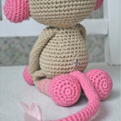 Monkey girl amigurumi pattern by lilleliis