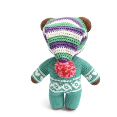 Sammy the Sleepy Ted amigurumi by Smiley Crochet Things