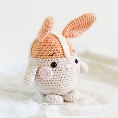 Hot Cross Bunny amigurumi pattern by Bluesparrow Handmade