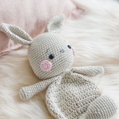 Ronnie the Baby Bunny Lovey amigurumi pattern by Bluesparrow Handmade