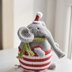 Bubble the Elephant Crochet Pattern amigurumi pattern by FireflyCrochet