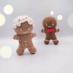 Gingerbread Cookie amigurumi pattern by IwannaBeHara