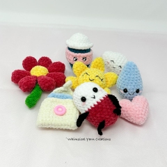Mini Amigurumi Bundle amigurumi pattern by Whimsical Yarn Creations