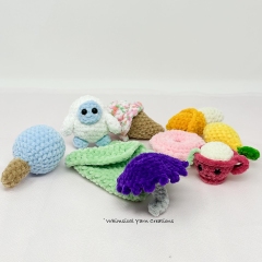 Mini Amigurumi Bundle amigurumi by Whimsical Yarn Creations