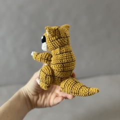 Sandshrew amigurumi pattern by CrochetThingsByB