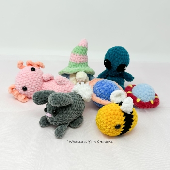 Mini Amigurumi Bundle amigurumi pattern by Whimsical Yarn Creations