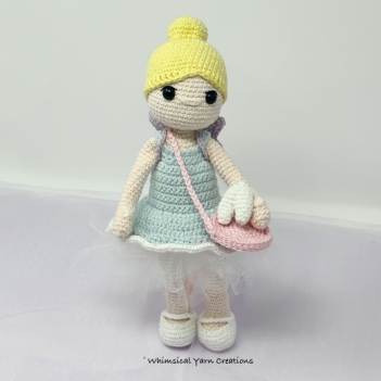 Nellie the Tooth Fairy  amigurumi pattern by Whimsical Yarn Creations