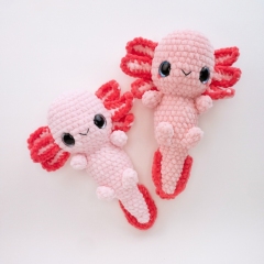 Annie the Plush Axolotl amigurumi by Theresas Crochet Shop