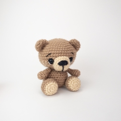 Benji the Bear amigurumi pattern by Theresas Crochet Shop