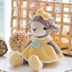 Crochet Lamb Kio amigurumi pattern by RNata
