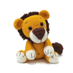 Limbani the lion amigurumi pattern by Crochetbykim