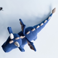 Aiden the dragon amigurumi by Handmade by Halime