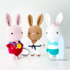 10 Bunny Olympics Bundle amigurumi pattern by Knotmonster