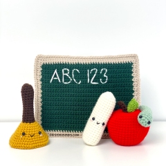 20 School Bundle amigurumi pattern by Knotmonster