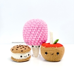 50 Sweets & Treats Bundle amigurumi pattern by Knotmonster