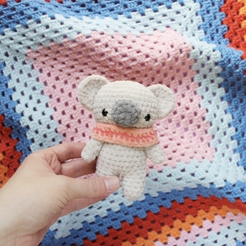 Kira the Koala amigurumi pattern by Snips & Stitches