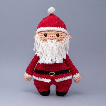 Santa amigurumi pattern by Make Me Roar